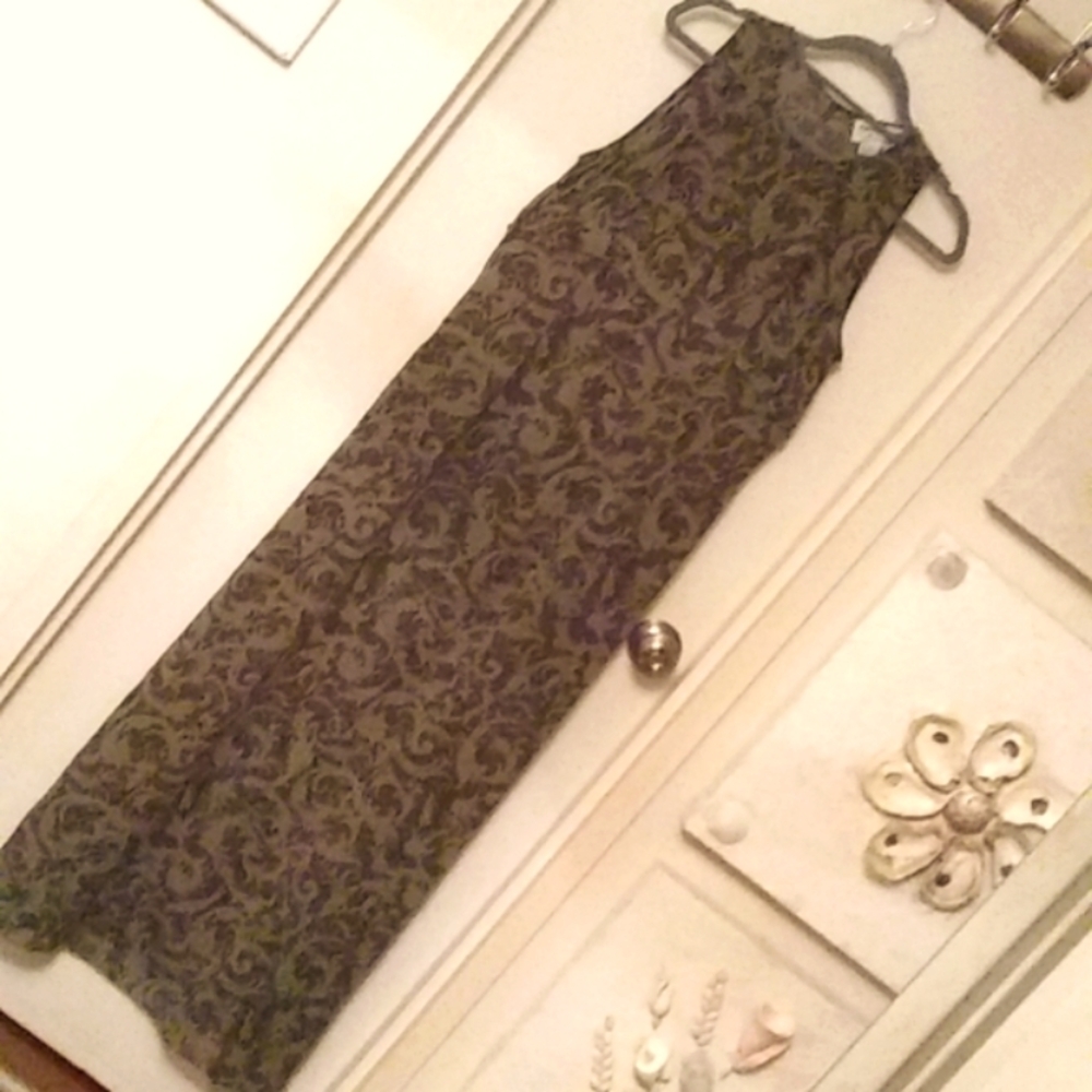 Adrianna Papell Silk  Evening Dress 14
